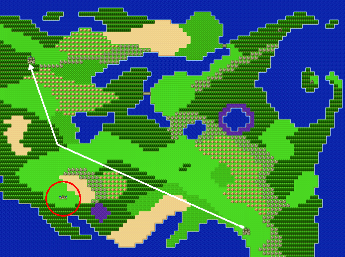 Dragon Quest 2 ドラゴンクエスト２攻略 マップ付き 01nintendo